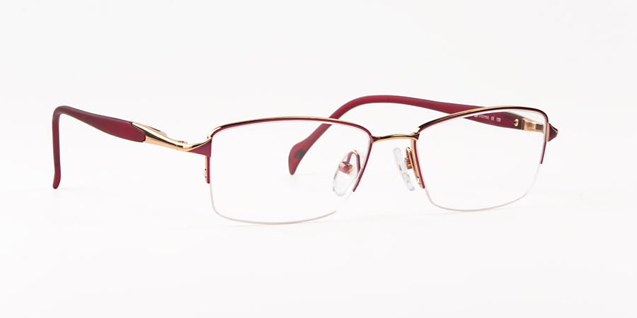 Product Photography, gold and red spectacles